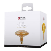 LAMPE  ART DECO | FILAMENT LED | 6W | E27 | 2000K | 480LM | DIMMABLE | AMBER