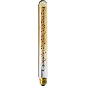 TUBE T30 | FILAMENT LED | TWISTED | 300MM | 4W | E27 | 2000K | 200LM | DIMMABLE  AMBER